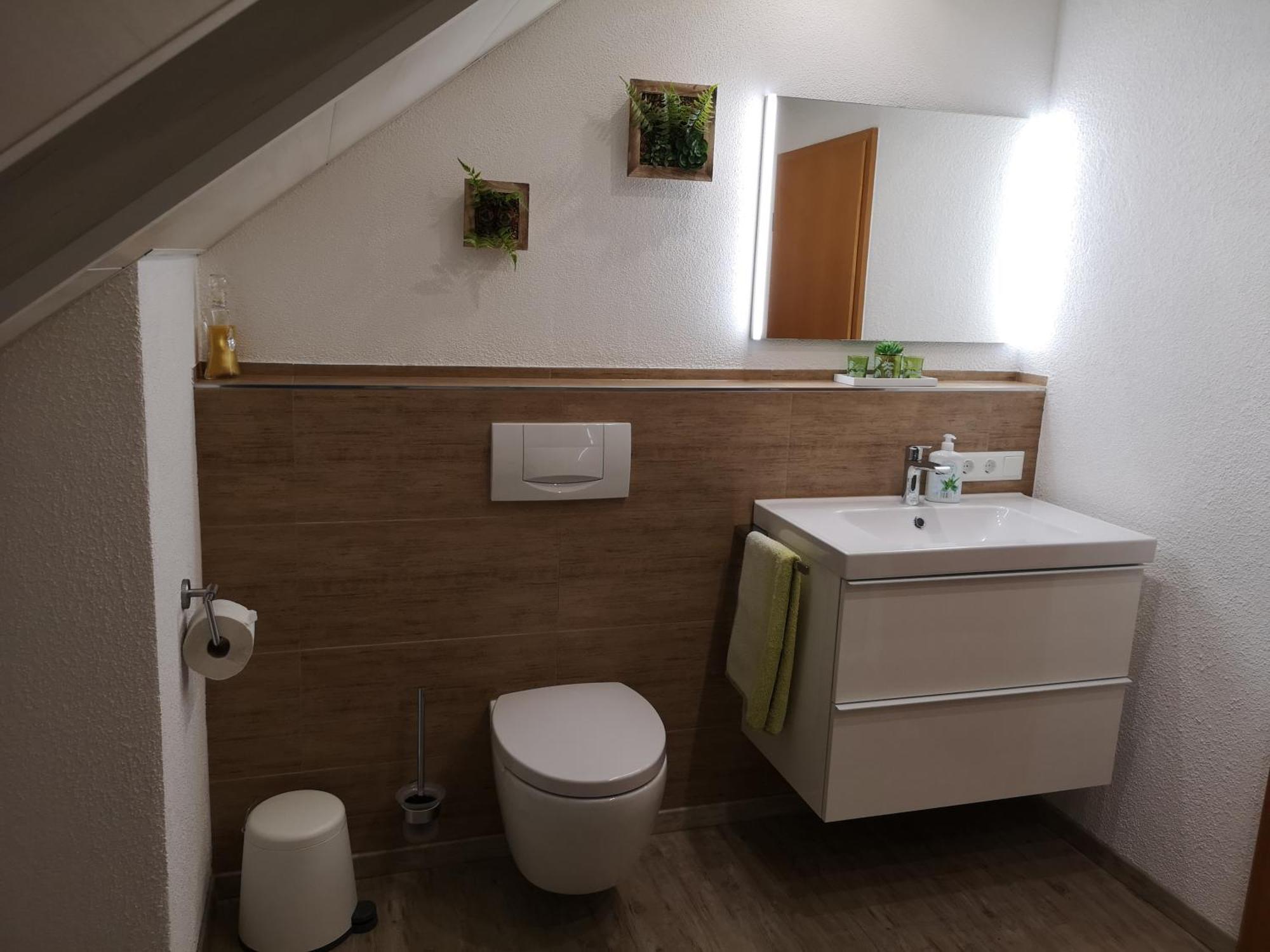 Ahornweg Ferienwohnung Gebsattel Bilik gambar